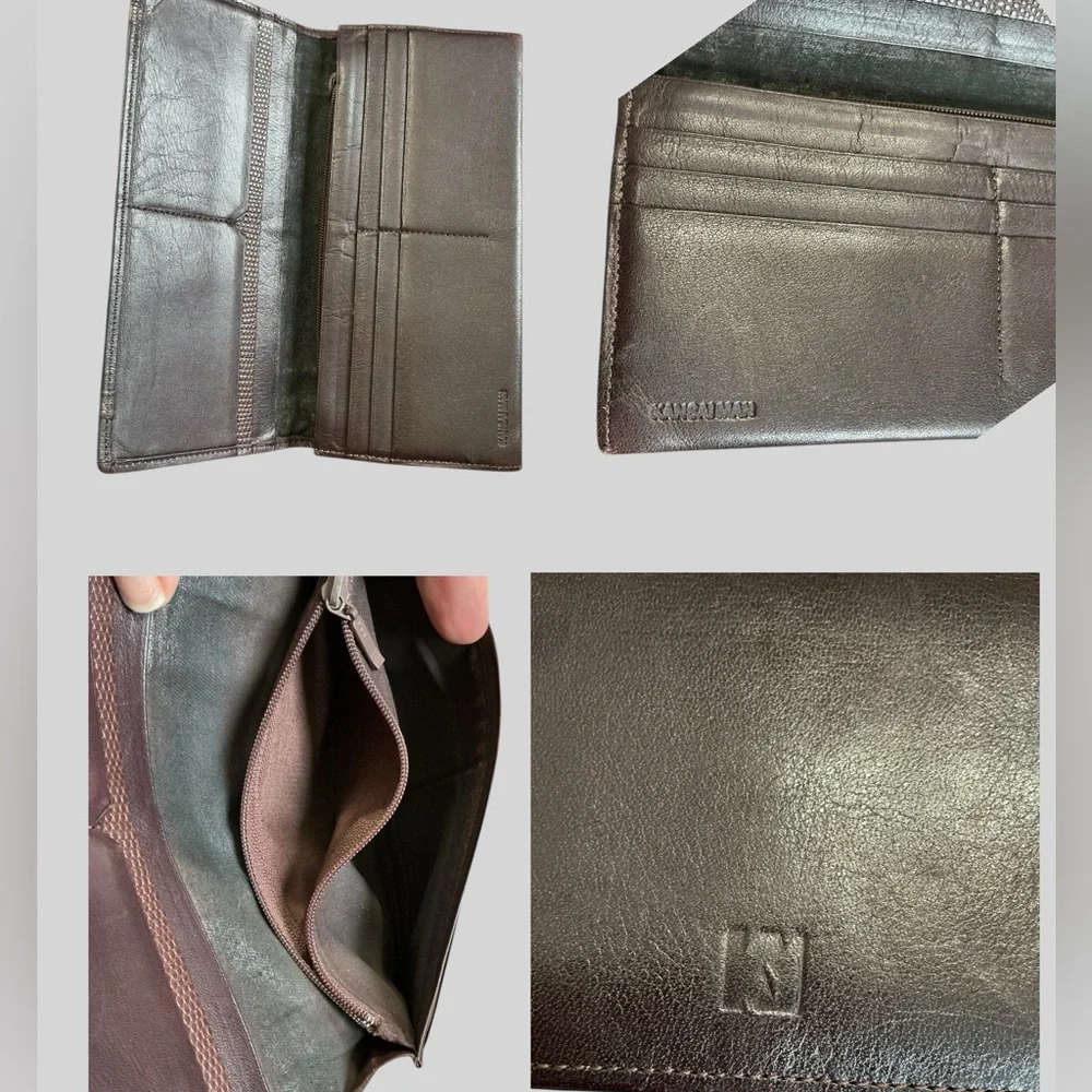 Reseller Wallet Key Holder Lot Kenzo Louis Quatorze Kansaiman Leather Bundle - Picture 9 of 15